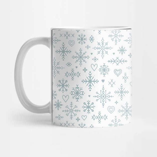 Scandinavian snowflakes by LaPetiteBelette